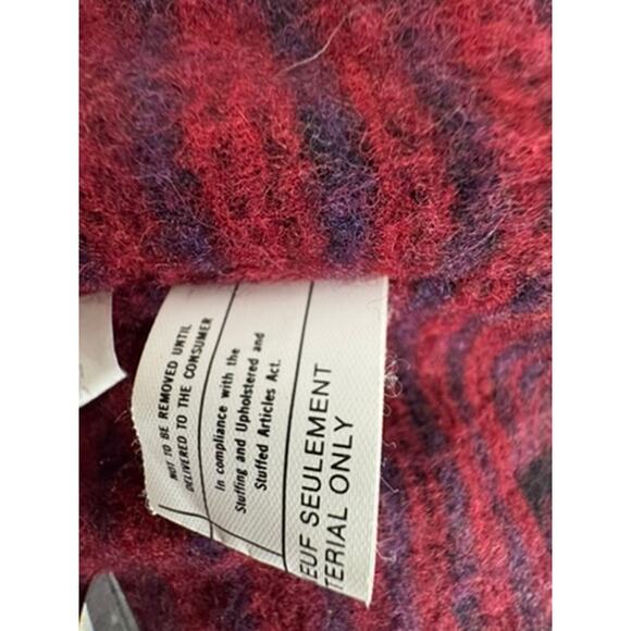 "Woolrich" VNTG Aztec Wool Lined Trench Barn Chore Horses 1883 1923 Coat SZ M - Picture 9 of 16